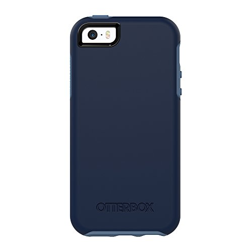 OTTERBOX Symmetry Series for iPhone SE (1st gen - 2016) and iPhone 5/5s - Retail Packaging - Blueberry (Admiral Blue/Dark DEEP Water Blue)