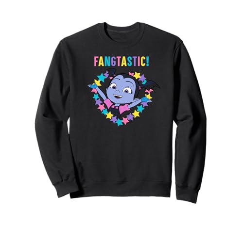 Sweatshirt Disney Vampirina en coton pour enfant fan de dessin animé