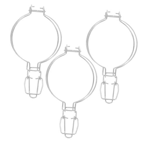 3pcs Jar Locking Buckle Versatile Sealing Clips for Wide Mouth Glass Canning Jars Fasteners for Honey and Food Storage Effortless Operation and Stylish Design