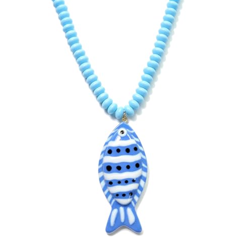 Collier en forme de poisson pour femme, le cadeau idéal au style bohème unique