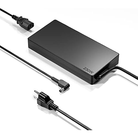 230W AC Charger for Acer Predator Helios 300 PH315-53 PH315-54 PH317-55, Predator Triton Gaming Laptop PT515-52, Acer 230 Watt Power Adapter Supply Cord Cover