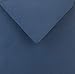 Produktbild Netuno 25 Briefumschläge quadratisch Blau 153x 153 mm 115g Sirio Color Blu Umschläge ohne Fenster für Hochzeit Geburtstag Taufe Weihnachten Einladungskarten Einladungsumschläge blaue Briefhüllen