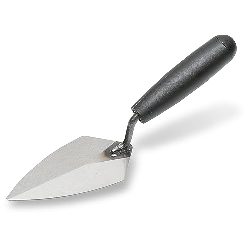 MARSHALLTOWN QLT Pointing Trowel, 5 1/2 x 2 3/4 Cement and Mortar Finishing tool, Plastic, PT55