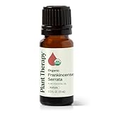 Plant Therapy Frankincense Serrata Organic Essential Oil | 100% Pure, USDA Certified Organic, Undiluted, Natural Aromatherapy, Therapeutic Grade | 10 milliliter (⅓ ounce)