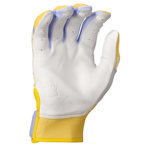 Easton | Ghost Ethos Youth/Girls Fastpitch Softball Batting Gloves | Yellow | Small - image 2