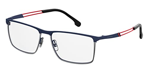Carrera Brille (8831 PJP) Titan blau matt - rot matt