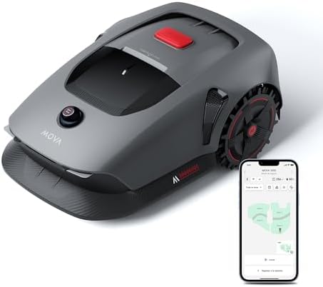 Mova 1000 Robot Podador, Configuración Inalámbrica UltraView™ y M...