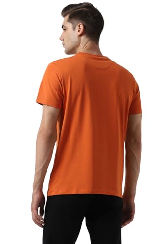 Image of Van Heusen Men's Letter Print Regular Fit T-Shirt