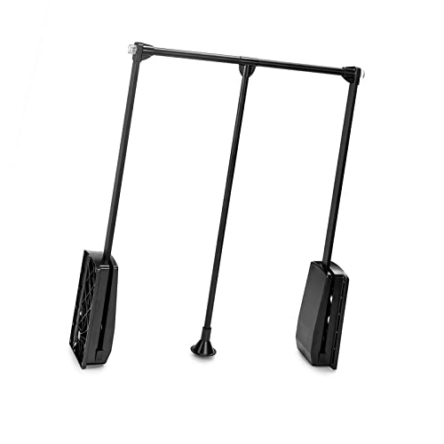 Tringle de penderie extensible robuste et rail coulissant réglable