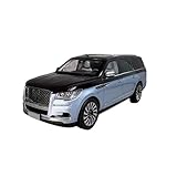AOMUZE Suitable for Lincoln Navigator 1:18 Die-cast Alloy Full-Open Car Model Static Ornament Collection