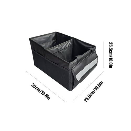Organisation de voiture robuste et sac de rangement multi-compartiments pour coffre - 6