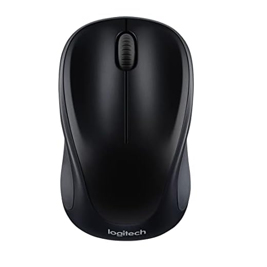 Logitech M317 Wireless Mouse, 2.4 GHz with USB Receiver, 1000 DPI Optical Tracking, 12 Month Battery, Compatible with PC, Mac, Laptop, Chromebook - Black