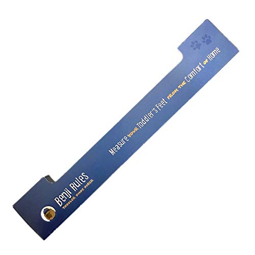 Infant and Toddler Shoe Sizer: Foot Measuring Device for Kids- Wood, Size 0-13 US - Thumbnail 6
