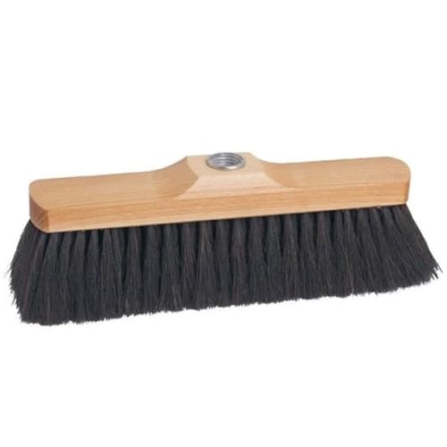 Floor Brush Head, Household Broom with Horsehair by Bürstenhaus Redecker