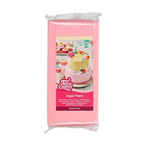 FunCakes Pasta de Azúcar Rosa 1 kg
