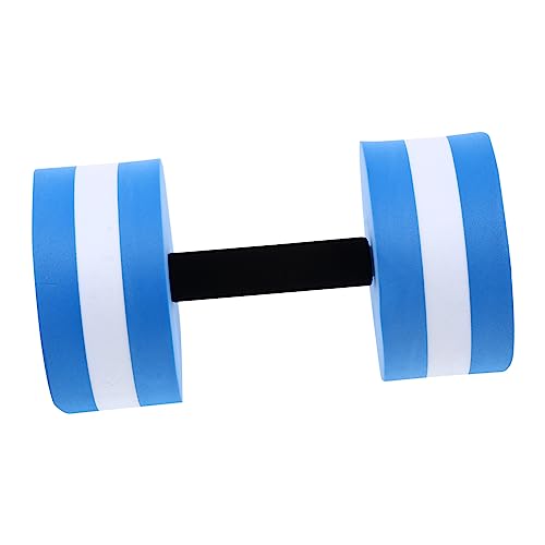 Milisten 1Pc Water Aerobics Dumbbell Eva Barbell for Aquatic Fitness Lightweight Floating Dumbbell for Adults High Resilience Water Resistance Exercise Tool