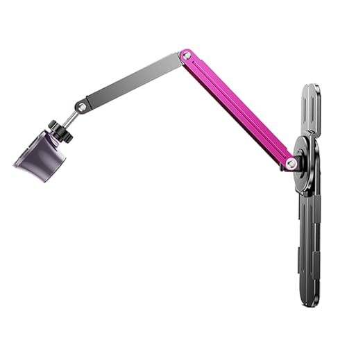 WEISUYUUS Adjustable Hair Dryer Stand Holder for 99% of Hair Dryers 360 Degree Swing Cantilever Arm Organiser