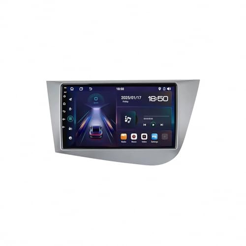 Radio coche Seat Leon 2 con CarPlay inalámbrico, Android Auto, Mirror Link y pantalla HD