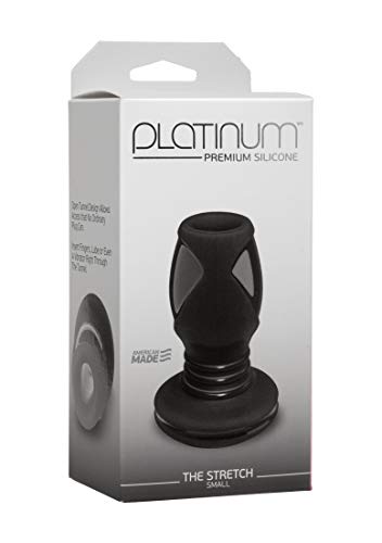 Gode anal noir flexible Doc Johnson avec ventouse de fixation pour jouer sans mains