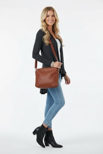 Image of ToBeInStyle Womens Open Front Long Sleeve Lightweight Asymmetrical Draped Cardigan with Side Pockets
