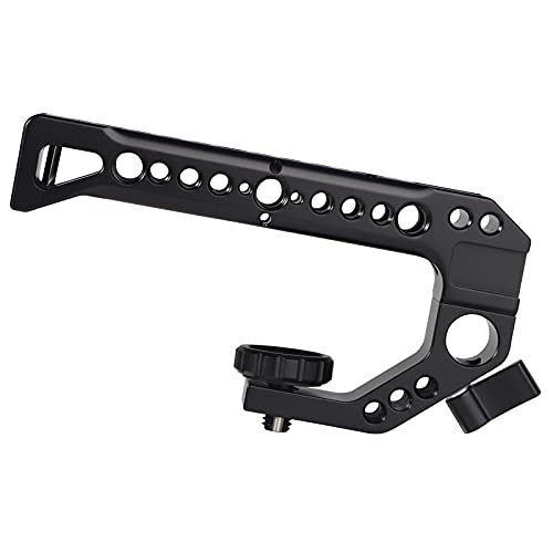 Top Handle Quick Release, for Camera Cage Rig,with Locating Hole for ARRI Standard Anti-Off Designed,with Shoe Mount - Image 2