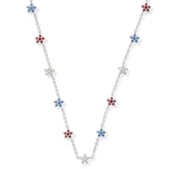 RHODIUM - RED WHITE BLUE MIX