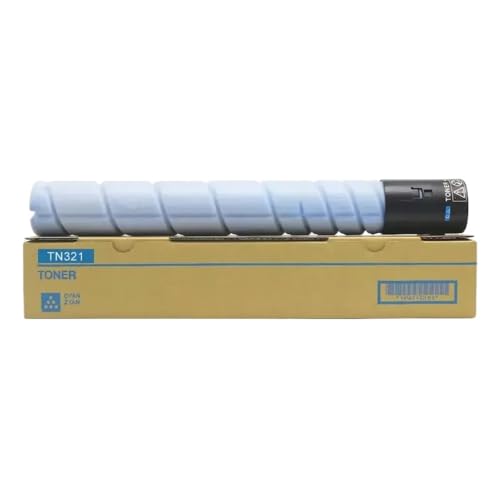 Toner Cyan TN321 TN220 pour Imprimante Konica Minolta Bizhub C224 C284 C364
