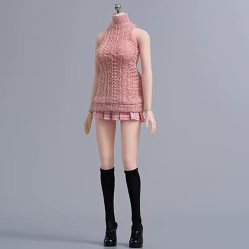 Vêtement figurine 1/6 rose extensible qui ne tache pas le corps en silicone Phicen TBLeague
