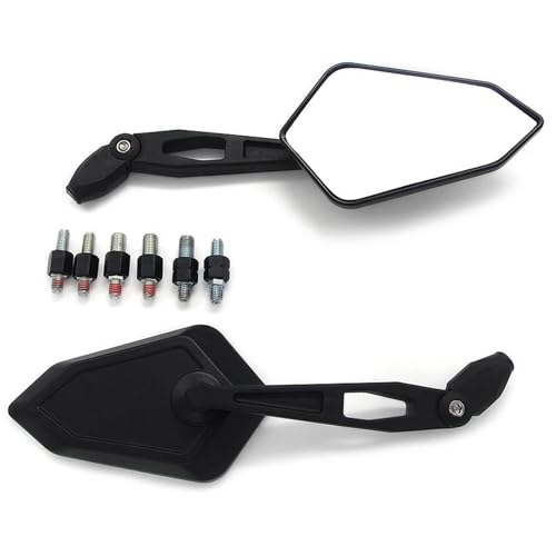 Espejo retrovisor de moto universal compatible con Honda NX650 CBF125 CBF250 CBX 4