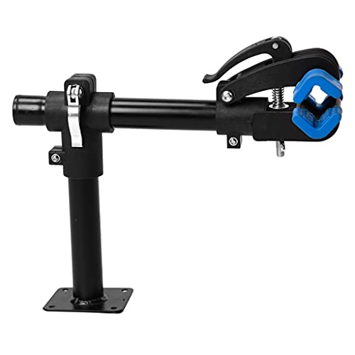 Vdaxvme for Bench Bike Rack Carbon Steel Repair Work Rack Quick Release Adjustment Mountain Road Bike Clamp