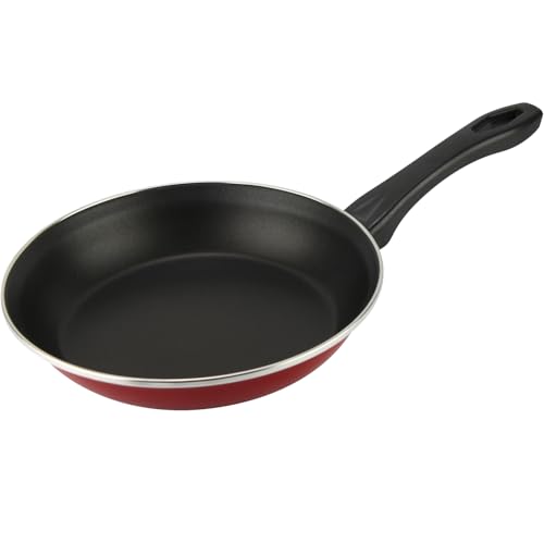 Fagor Optimax - Sarten Roja 30 cm, Acero Esmaltado, Antiadherente Bicapa, Sin PFOA/PFTE, Ecológica, Todo Tipo de Cocinas, Inducción, Mango Baquelita Fagor Optimax - Sarten Roja 30 cm, Acero Esmaltado, Antiadherente Bicapa, Sin PFOA/PFTE, Ecológica, Todo Tipo de Cocinas, Inducción, Mango Baquelita