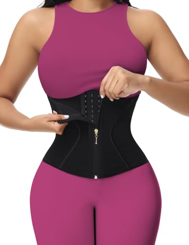 Image of SHAPSHE Short Torso Waist Trainer for Women Corset Hourglass Body Shaper
