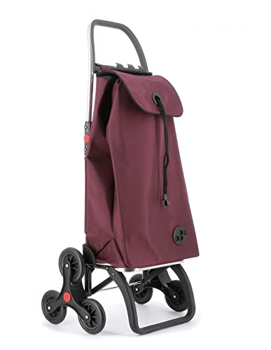 Carro Rolser I MAX MF 6 Ruedas Sube Escaleras Plegable   Burdeos