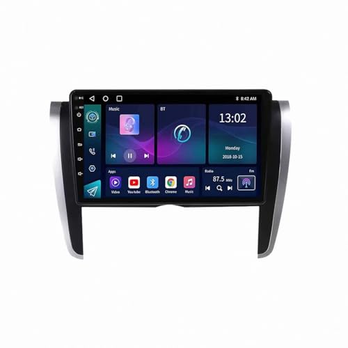 Radio Coche 2 DIN para Toyota Mark X REIZ 2009-2019 con Navegador GPS y Pantalla HD