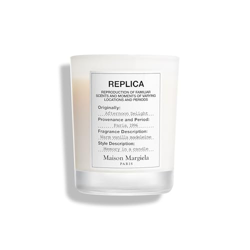 Maison Margiela - Replica - Afternoon Delight Scented Candle - Warm & Cozy Scent - With Vanilla & Sandalwood - 5.8 Oz