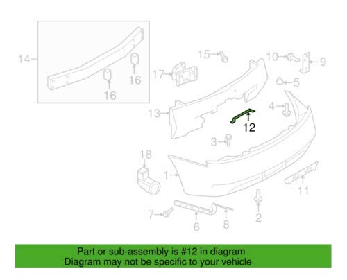 Rear Bumper License Plate Light LAMP Bracket Black for Infiniti Q60 2014–2016 / G37 (Coupe and Convertible) 2008–2013 / G37 (Sedan) 2009–2013 / G25 2011–2012 / G35 (Sedan) 2007–2008 / Q40 2015
