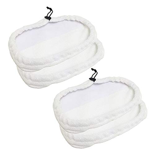Xinxin 4 Replacement Pad for Bissell Steam Mop Pad 1867 203-2158 3255 Shark Lite Easy