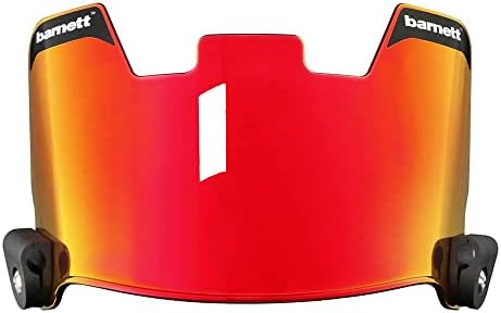 Visor Revo Red, Football and Lacrosse Helmet Eye-Shield