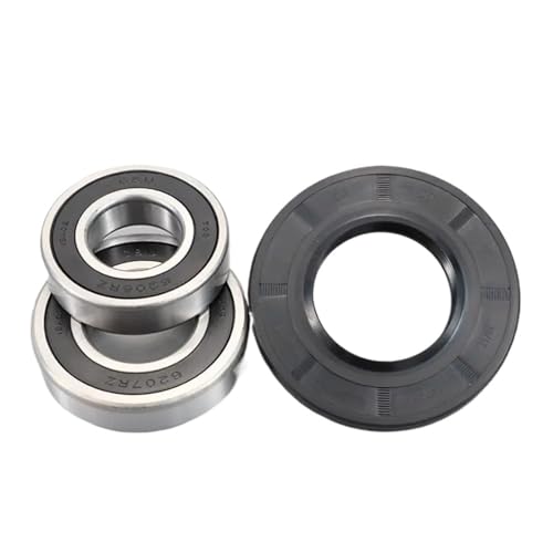 Compatible With Midea/Little Swan Drum Washing Machine Water Seali47*88*10/12j+bearings 2 PCsi6206 6207jOil Seal Sealing Ring Pa
