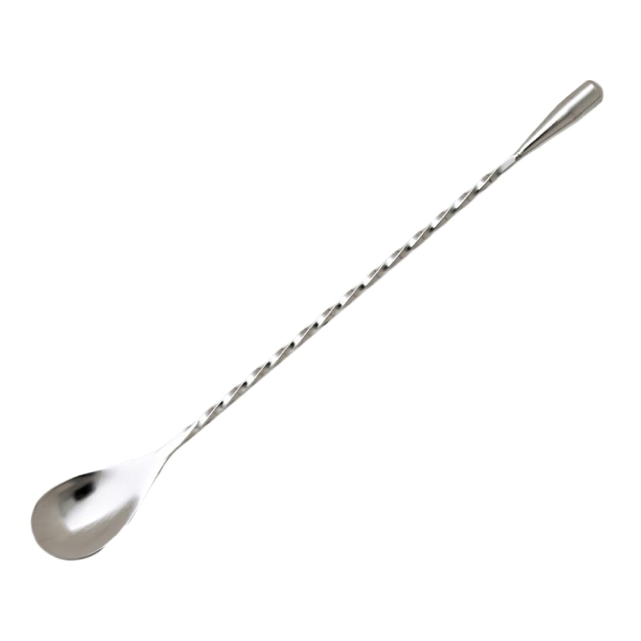 HOLIDYOYO 3pcs Long Handle Mixing Spoons Stirring Spoon Coffee Mixing Spoon Bar Spoon Bar Mixing Spoon Drink Stir Tumbler with Lid and Straw Honey Spoons Dessert Spoons Bar Stirring Silver