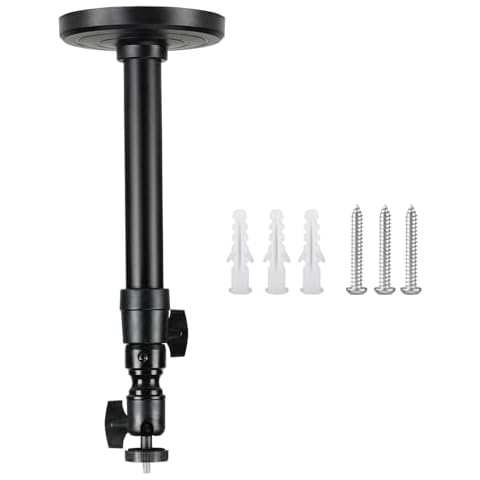 ELEPHAS Universal Ceiling Projector Mount - Adjustable Height, 360° Swivel, Secure, Easy Installation Cover