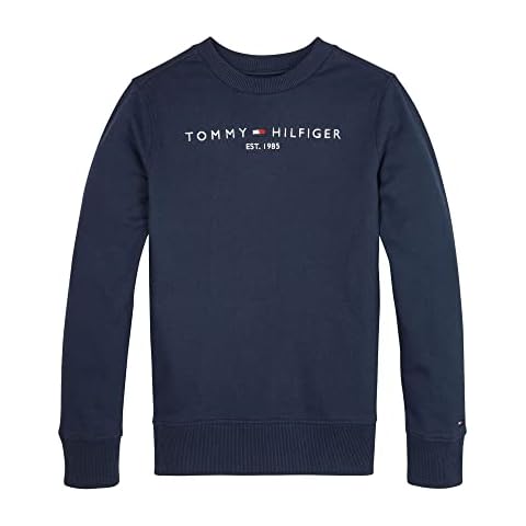 Tommy Hilfiger Essential Sudadera, Azul (Twilight Navy) Cover