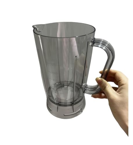 CINDTRGA Vaso Mezclador Vaso de Repuesto for licuadora Compatible con Electrolux, Accesorios EGBR010, Vaso de molienda en seco, Vaso de molienda, Accesorios de Repuesto for licuadora, Piezas