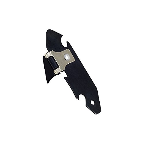 Metaltex Abrelatas De Bolsillo Pavonado, Negro, Estandar