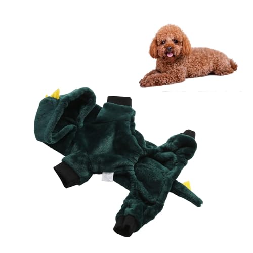 Disfraz de dinosaurio para perro tamaño grande miniatura 2