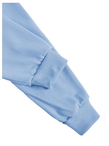 Verdusa Girl's 2 Piece Outfits Long Sleeve Sweatshirt and Shorts Clothing Sets Spring Fall Clothes3