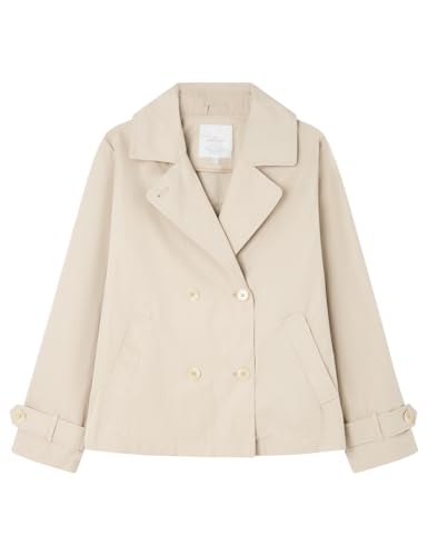 Springfield Abrigo para Mujer Beige L