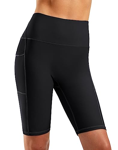 G Gradual Women's 9" High Waisted Swim Board Shorts Tummy Control Swimsuit Bottoms for Women with Liner Pockets2