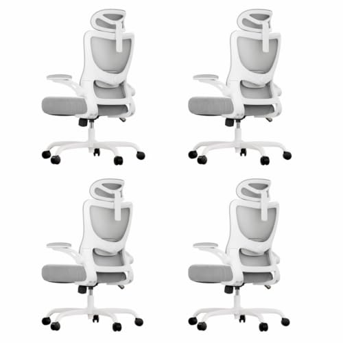 Image of Marsail Ergonomic Office Chair with 3D Armrests, Pack of 4