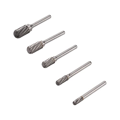 Set de fresa rotatoria de carburo 5 piezas miniatura 6